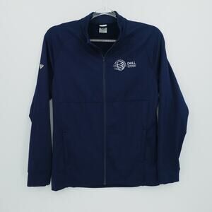 Golf Pullover Sweater Medium Blue 1/4 Zip World Championships Dell Match Paly‎